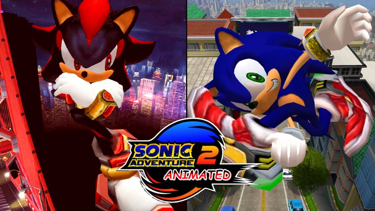 Sonic Adventure 2: Animation Overhaul выглядит потрясающе!!