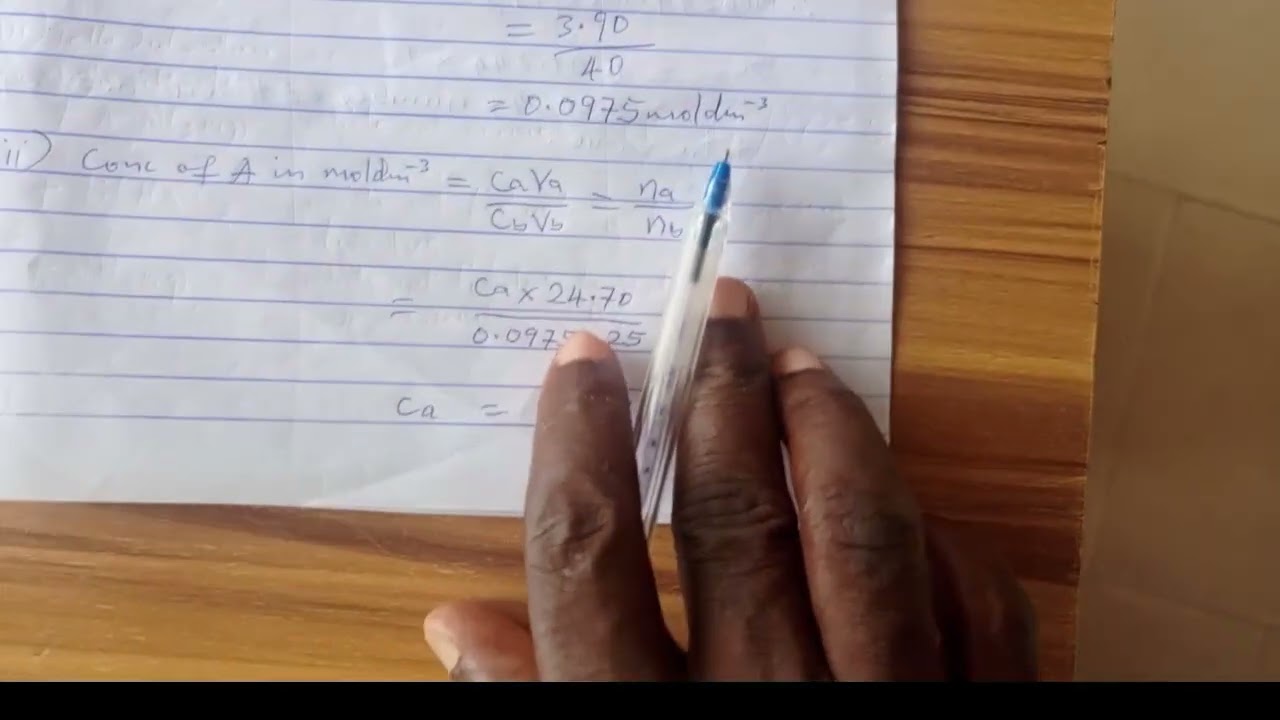 2025 Alternative B WAEC Chemistry Practical