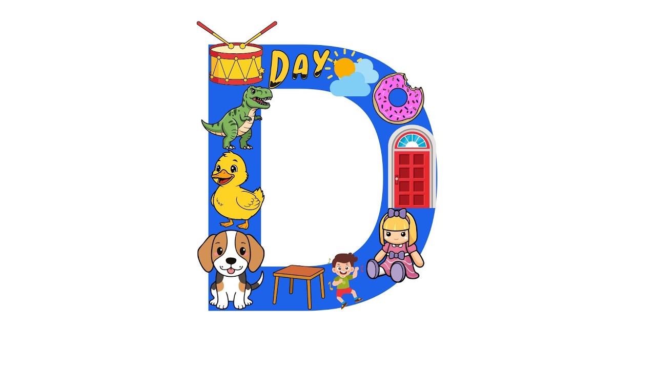 D is for Dog - Kids learning song