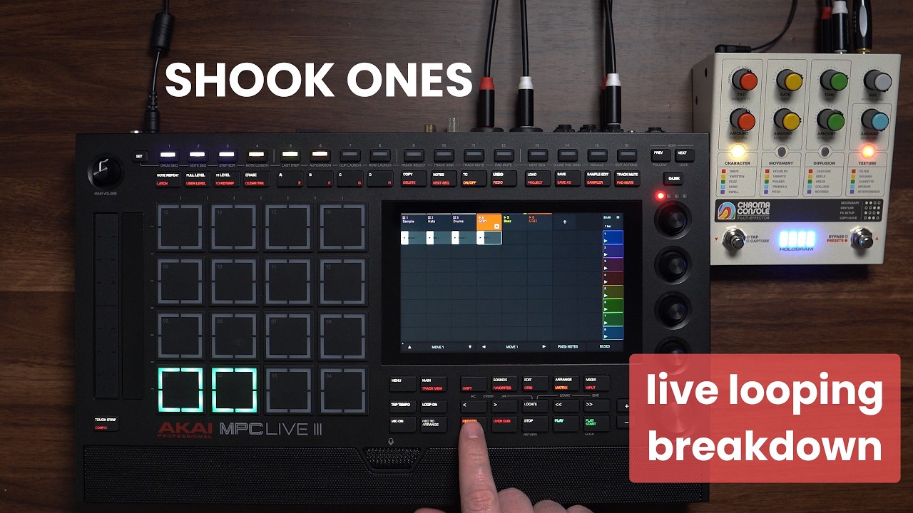 Mobb Deep - Shook Ones - MPC live looping performance AND tutorial