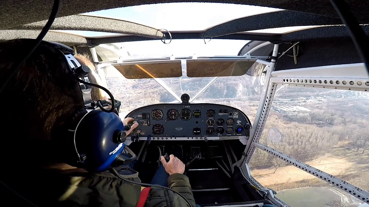 My first solo flight ULM
