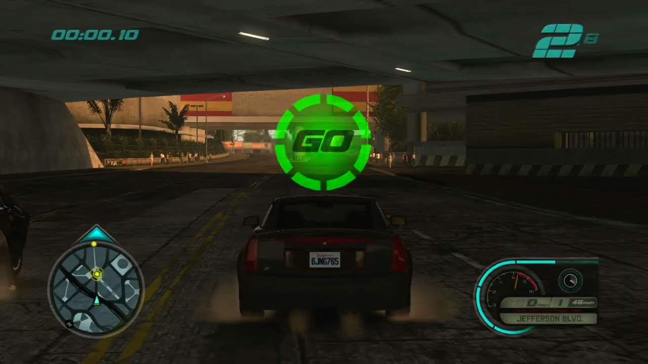 Midnight Club Los Angeles - Arcade Race - Crenshaw and Back
