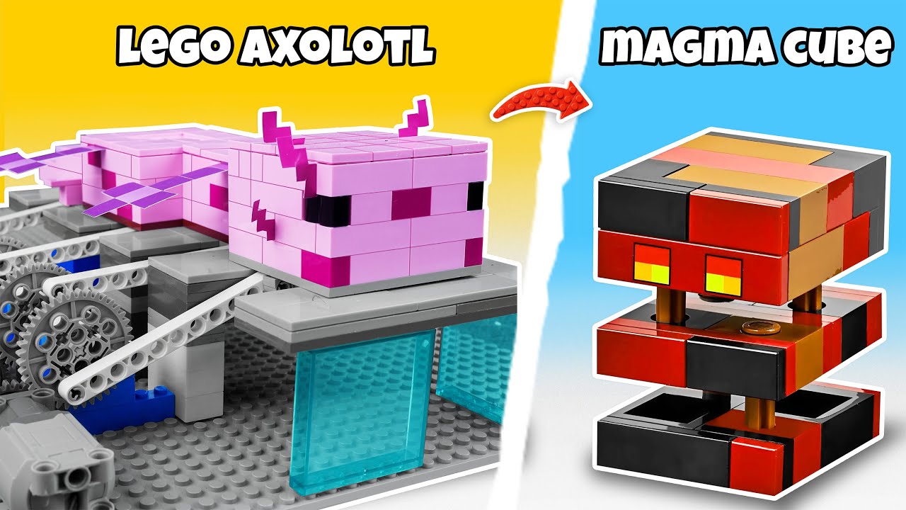 I Built EVERY Minecraft Movie Character in LEGO! BricksUP