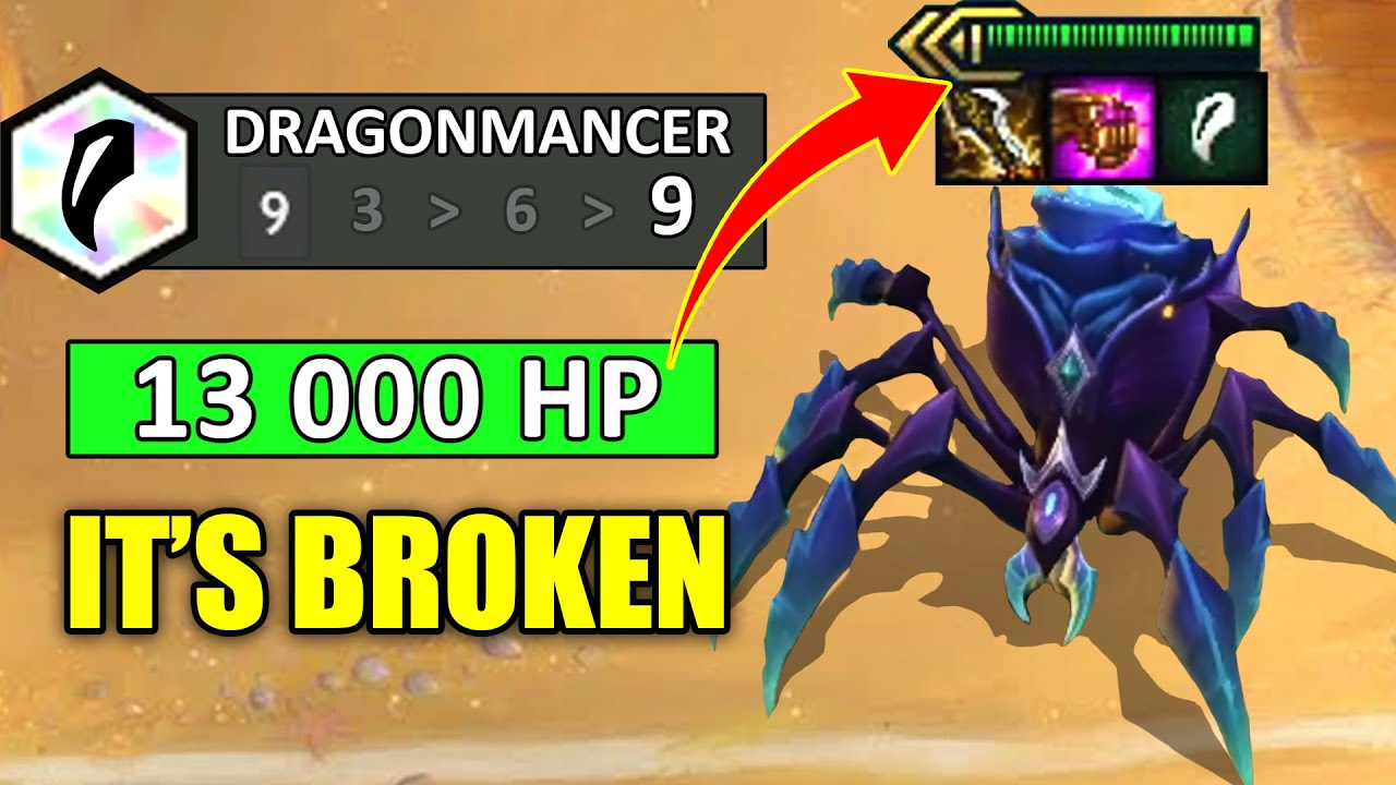 The strongest comp!? | 9 Dragonmancer Elise is broken! | TFT Set 7: Dragonlands