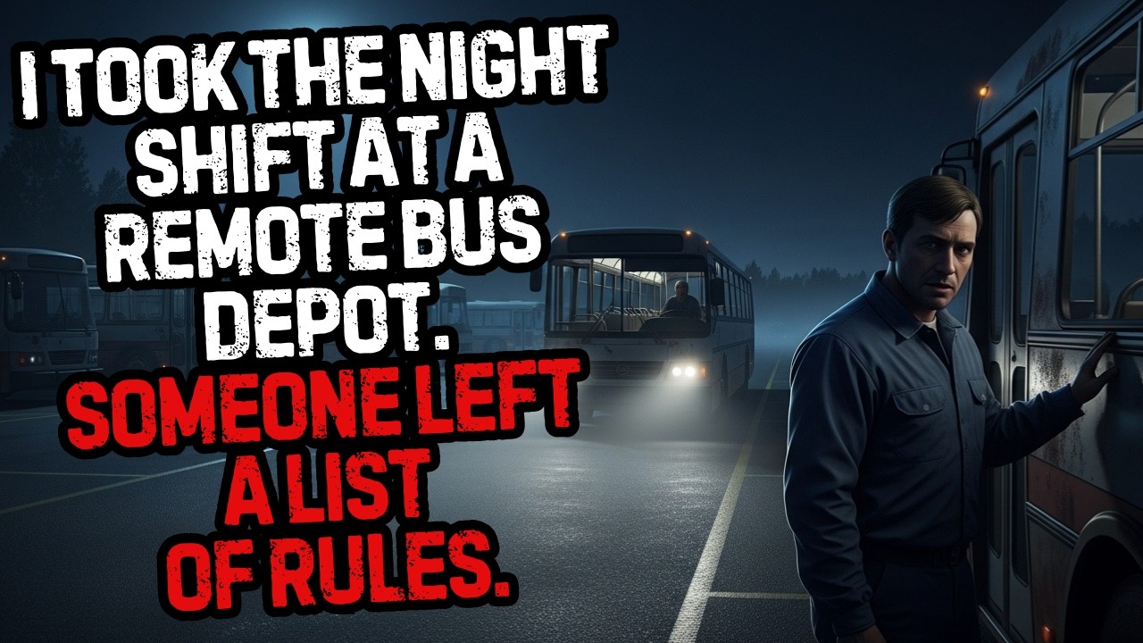 I Took the Night Shift at a Remote Bus Depot  Someone Left a List of Rules