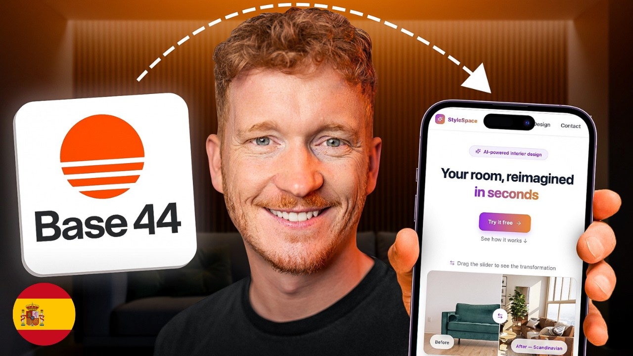 Tutorial Base44 en Espa&ntilde;ol 2026 &ndash; C&oacute;mo crear una App con IA GRATIS