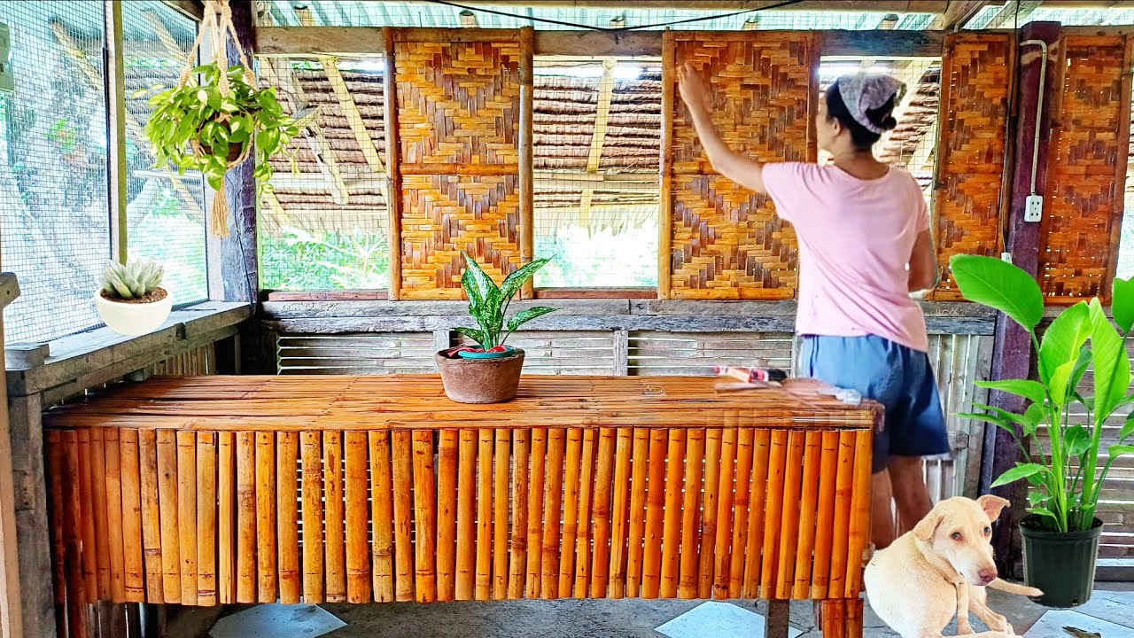 Gumawa ako ng mesa gamit ang dating higaan @AmigaCha 