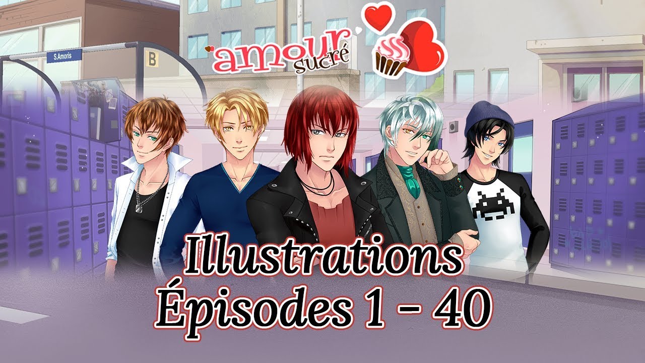 🍬 「Amour Sucré」 Illustrations : Épisodes 1 – 40