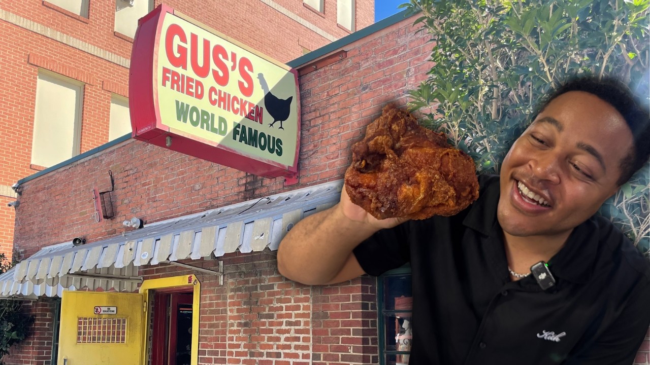 I Tried the Most Famous Fried Chicken in Memphis | Gus's Fried Chicken