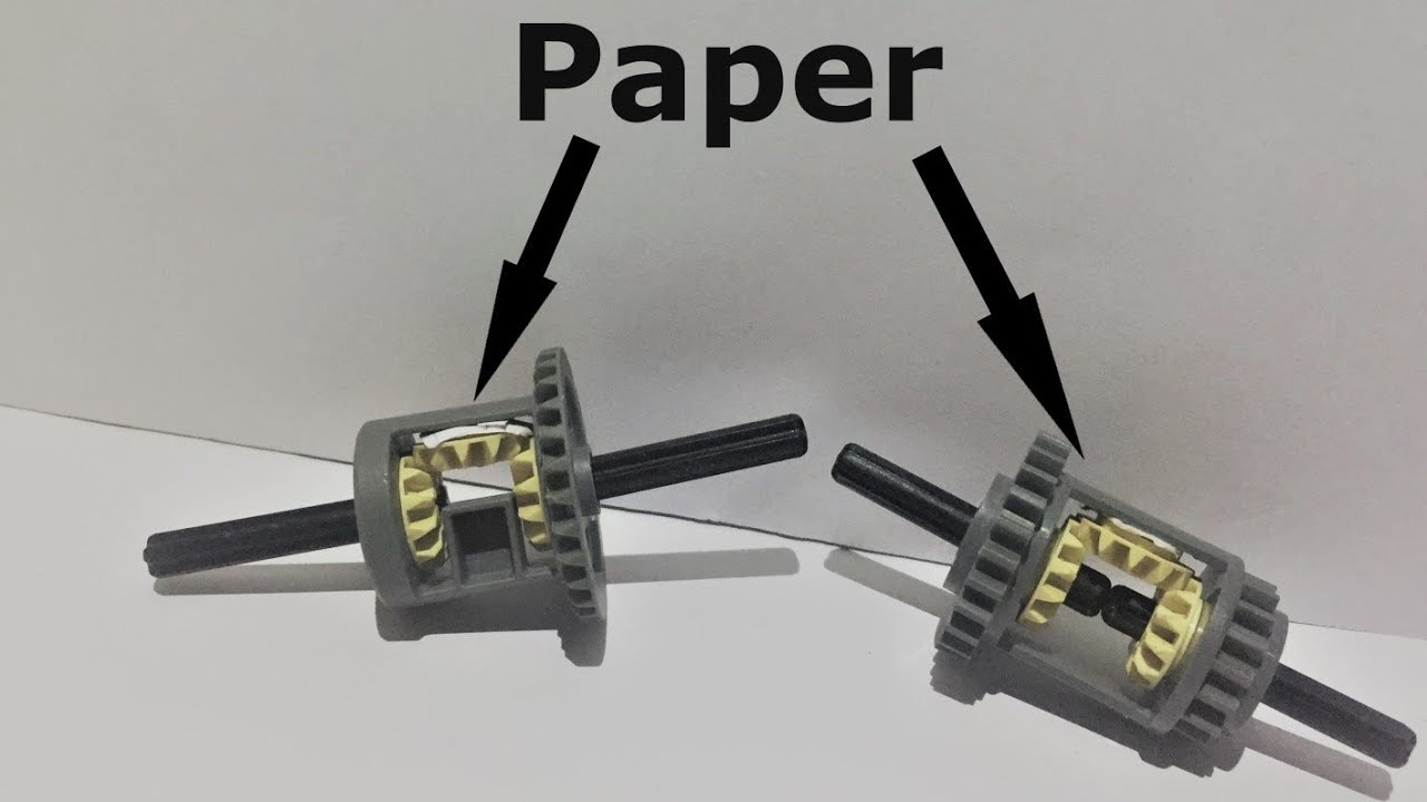 LEGO Technic Limited Slip Differential Without Extra Parts