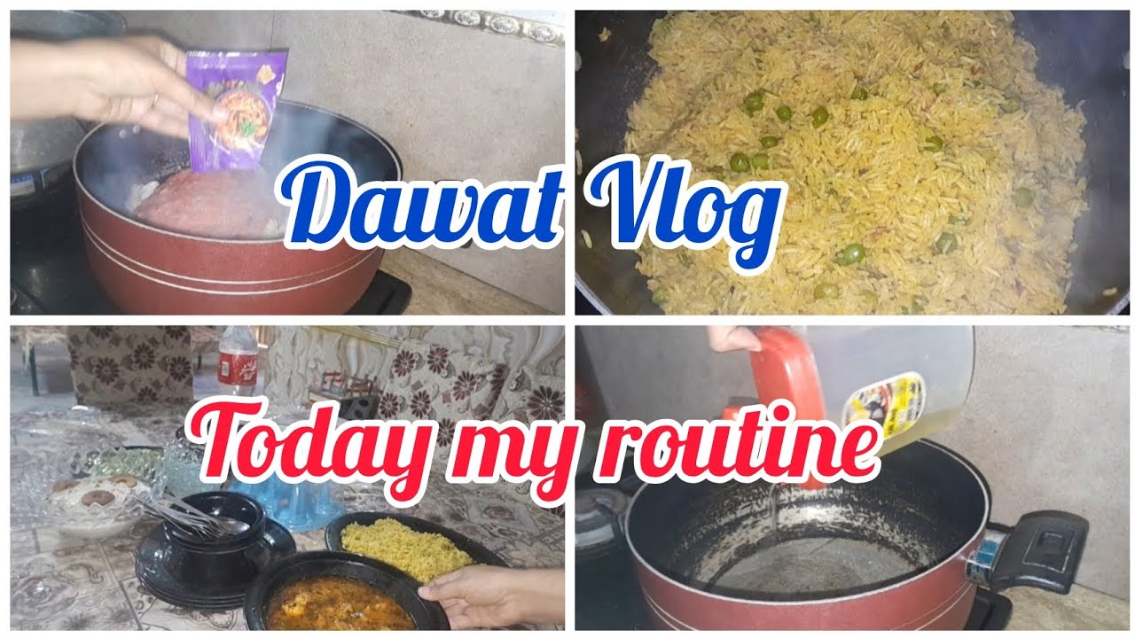 Dawat vlog | why I couldn't upload videos | 