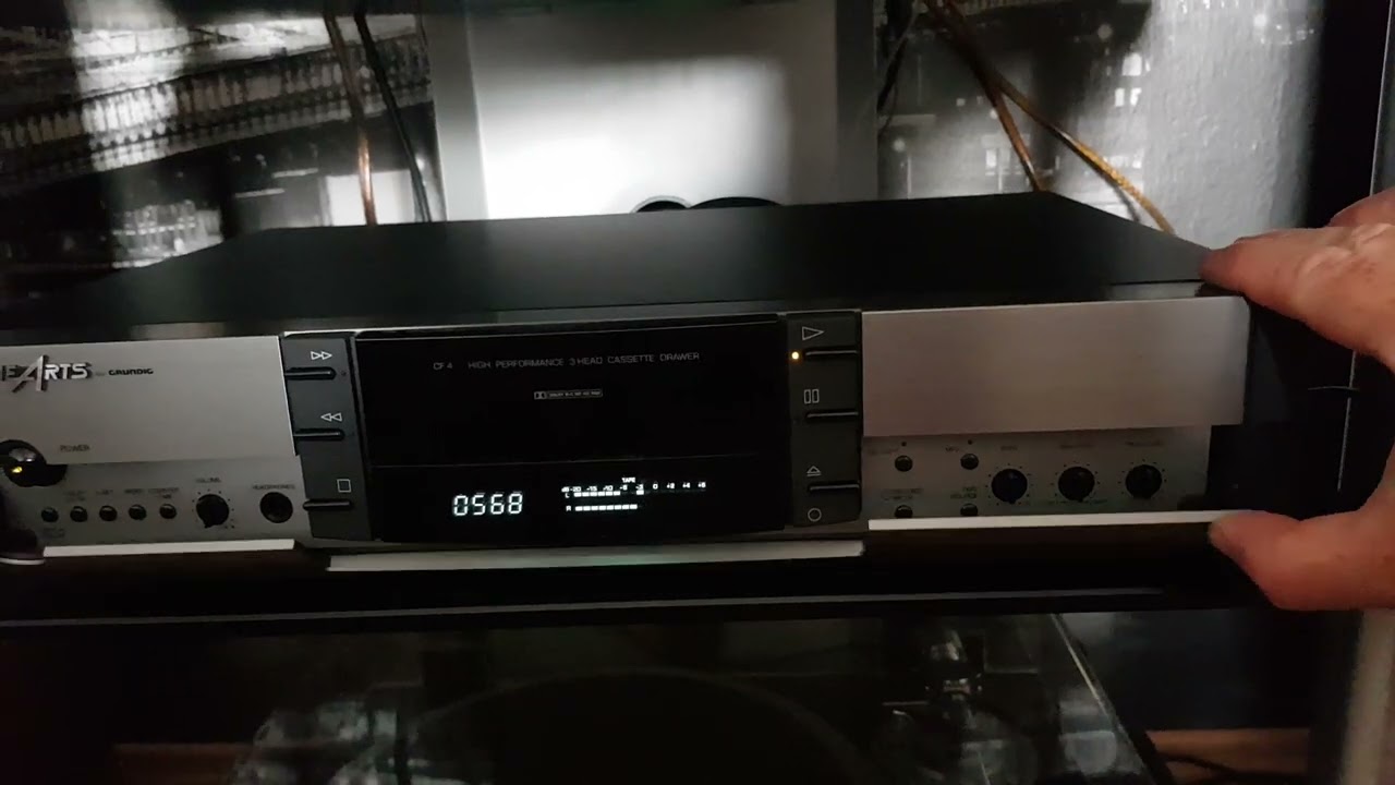 Vintage Grundig FineArts CF-4, 3 Kopf Tapedeck