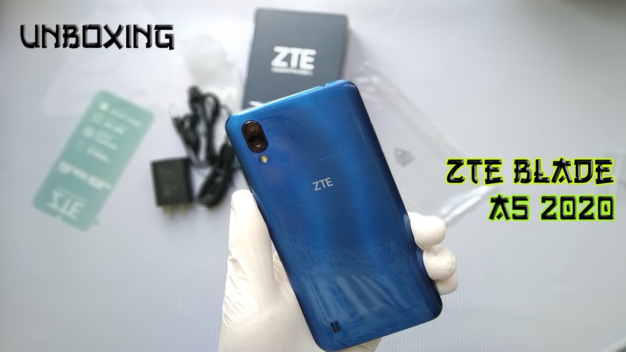 Unboxing - ZTE Blade A5 2020