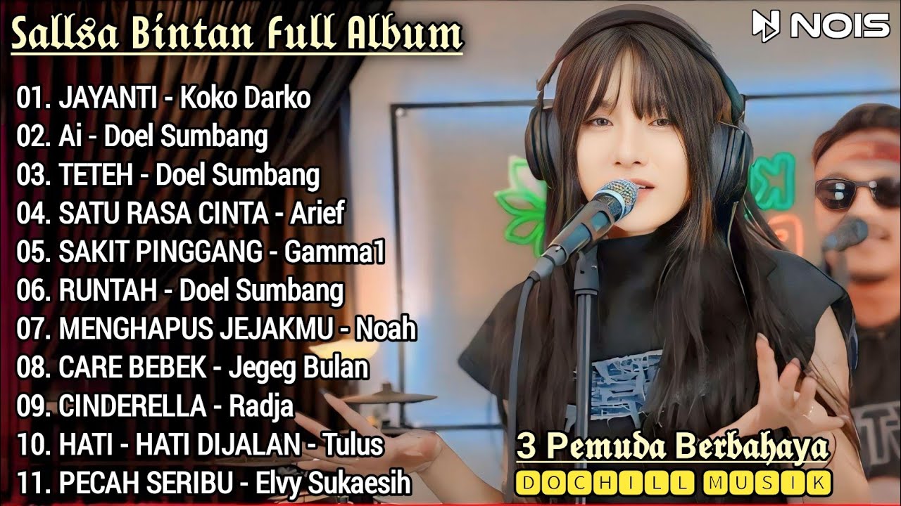 Jayanti ,Ai ,Teteh - Cover Sallsa Bintan Feat 3 Pemuda Berbahaya Full Album Ska Reggae Terbaru 2024