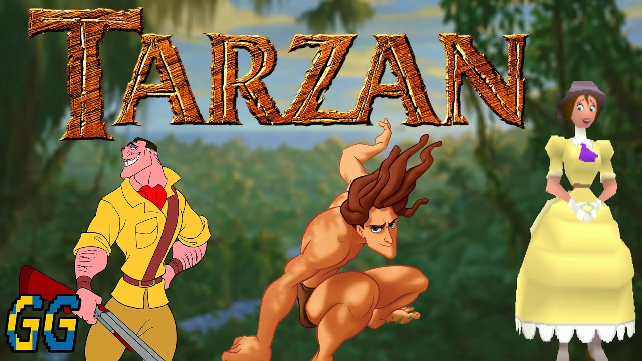 PS1 Disney's Tarzan (svenska) 1999