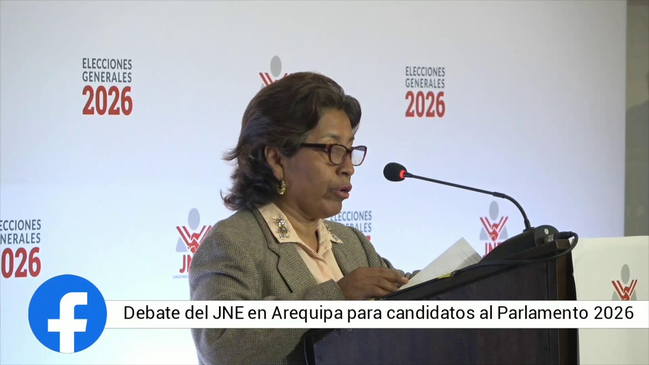 En vivo || Debate electoral por el JNE  - Senadores