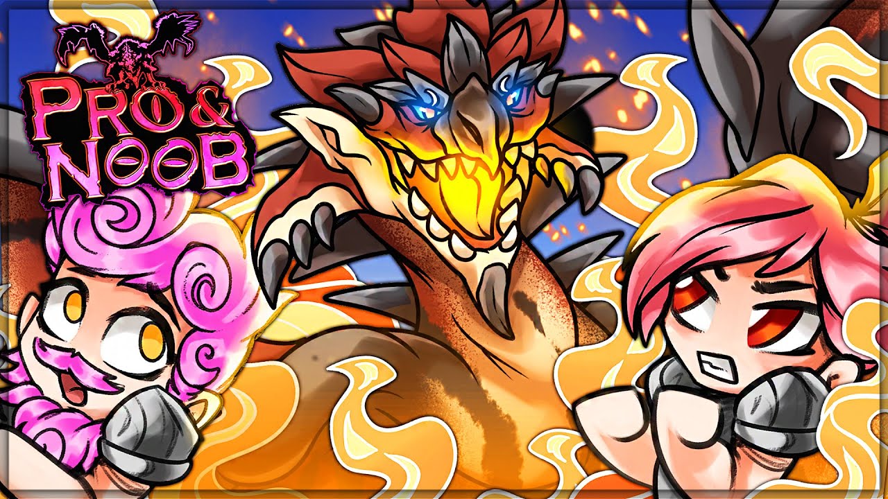 RATHALOS THE FIRST FLYING WYVERN - Pro and Noob VS Monster Hunter 1!
