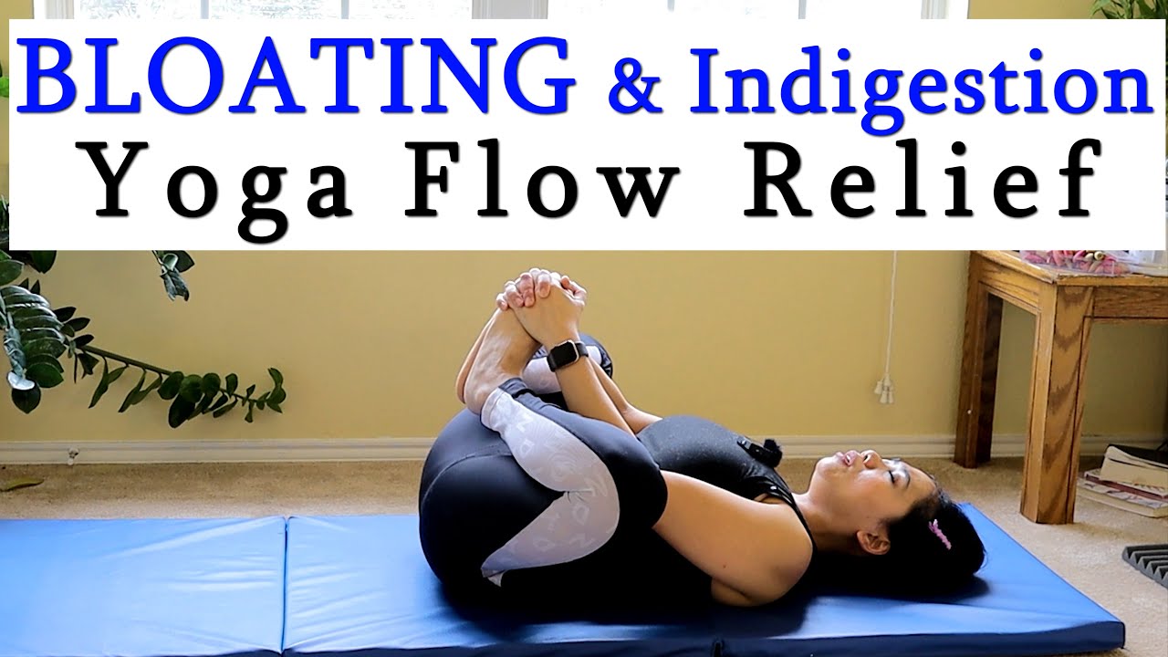 Gentle Slow Yoga Flow To Relieve Bloat|Abdominal and Low Back Cramping