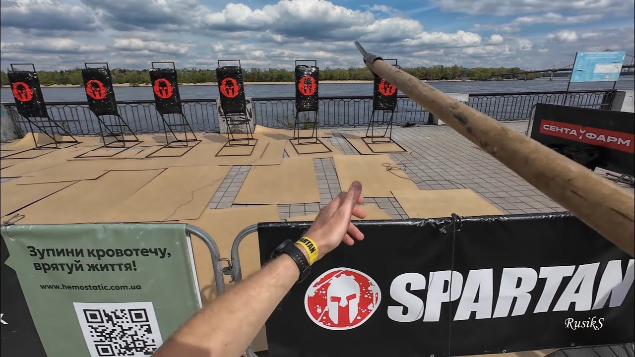 SPARTAN RACE / Забіг з перешкодами / KYIV 2024 UKRAINE Відео з екшн камери CHARITY RACE