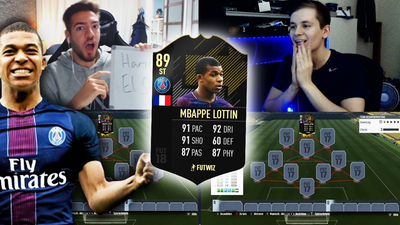 FIFA 17: PSG MBAPPÉ TRANSFER SQUAD BUILDER SHOWDOWN vs WAKEZ 😱🔥😈