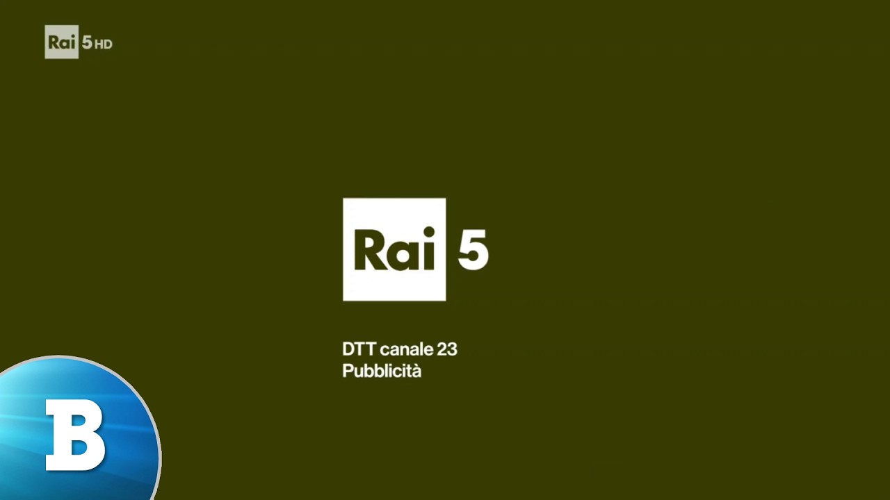 Sequenza pubblicitaria Rai 5 - 7 febbraio 2026