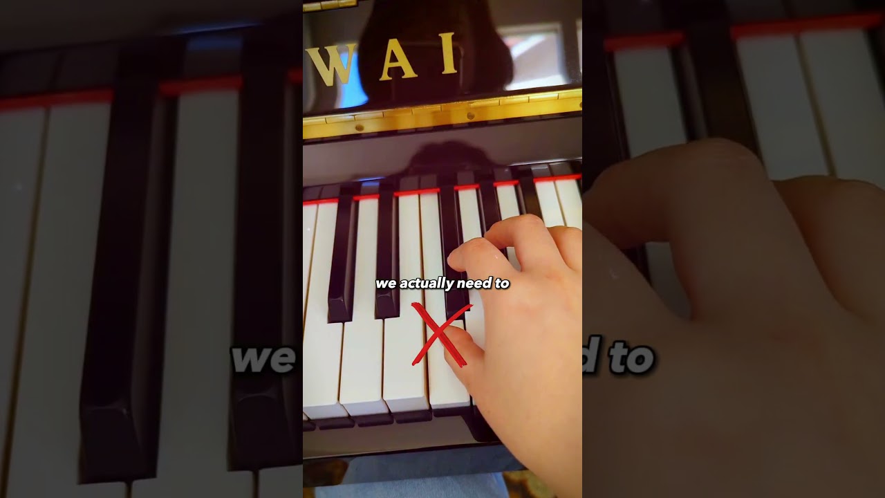The secret to fast scales... #piano #pianoteacher #musicians #pianist