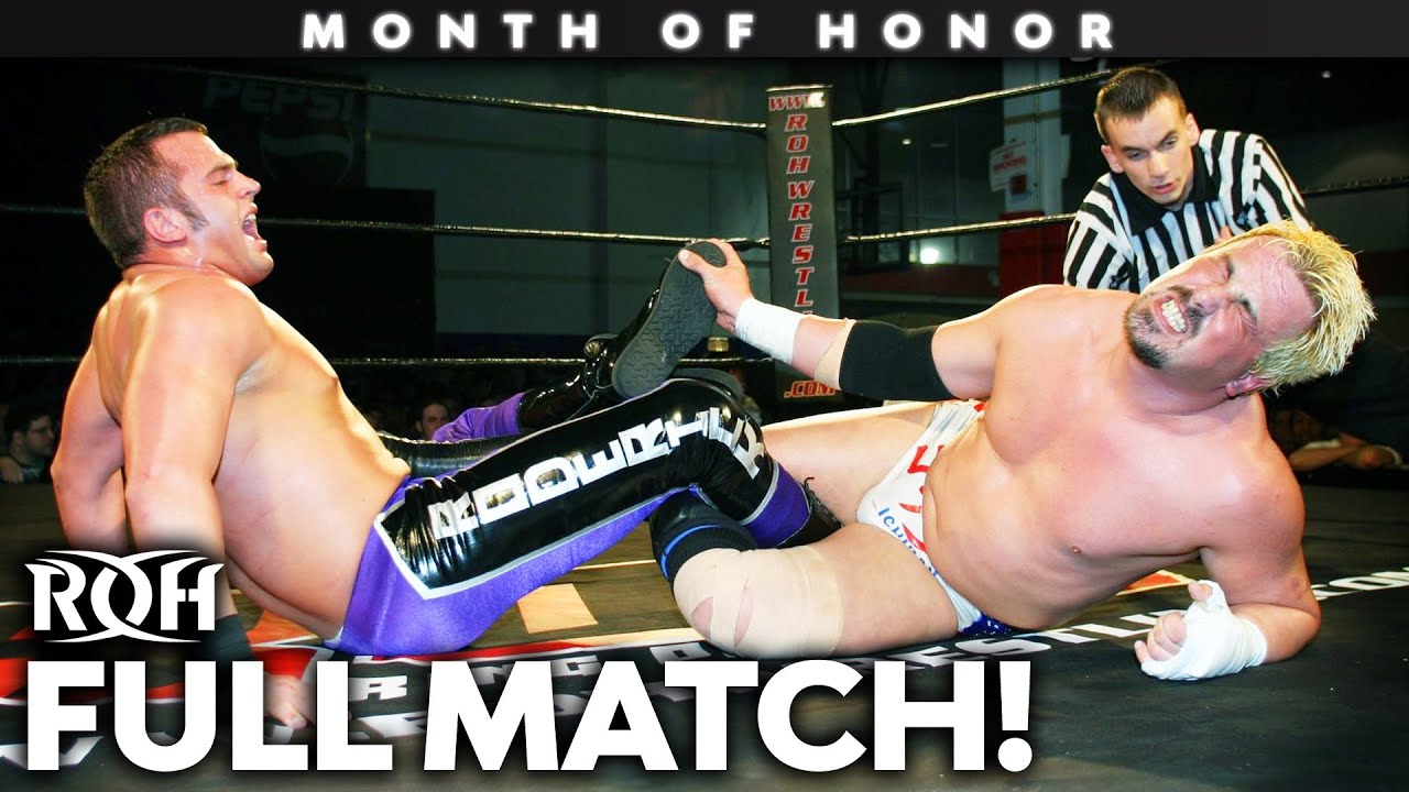 Roderick Strong vs Steve Corino: NO RULES! FULL MATCH (ROH 3rd Anniversary Celebration)