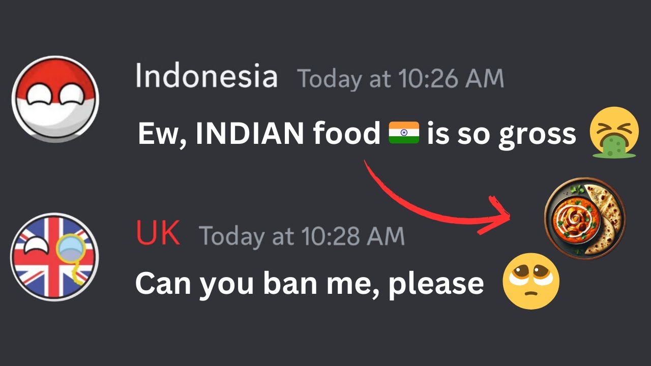 Countryballs Discuss Food 🌍🍴