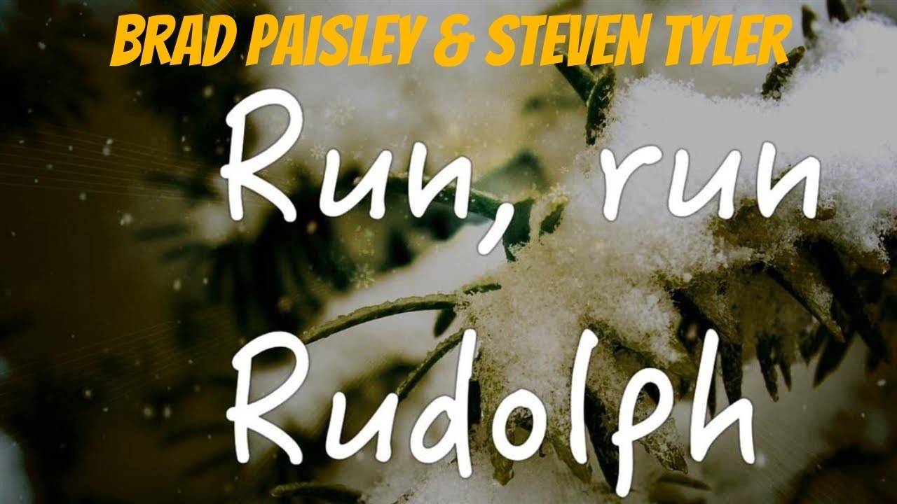 Brad Paisley & Steven Tyler - Run Run Rudolph [1st X Reaction]