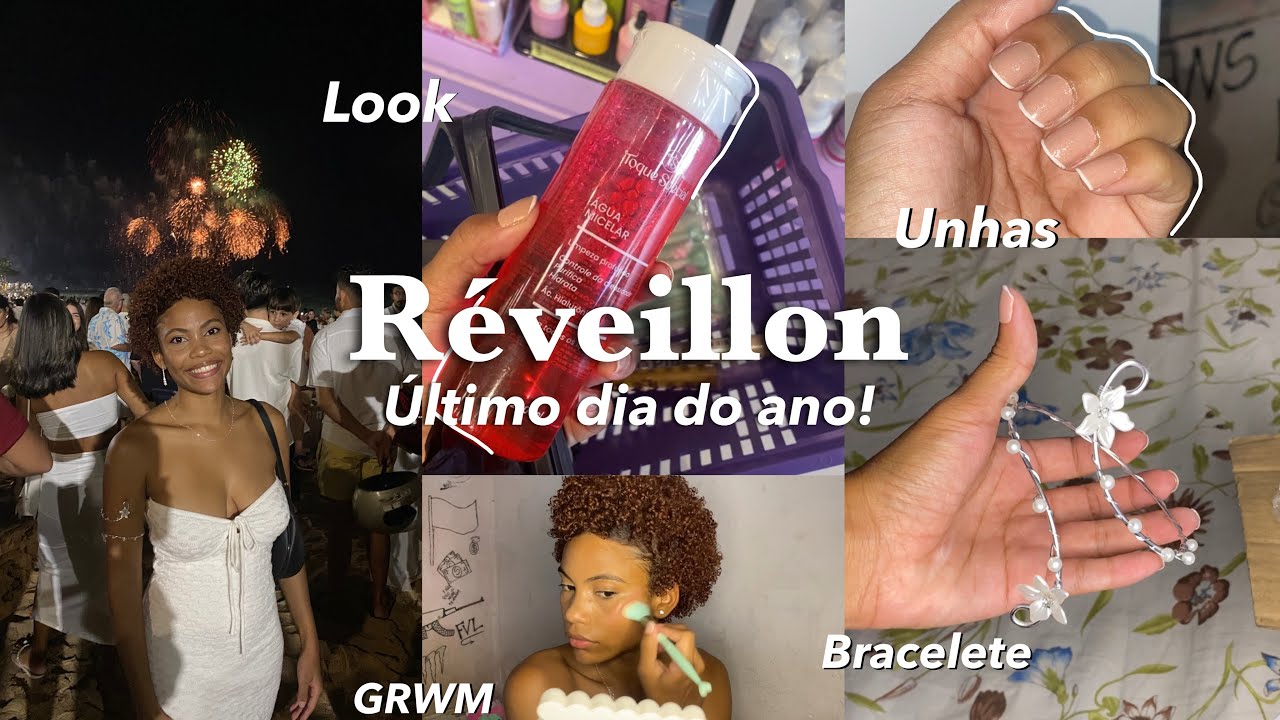 VLOG ANO NOVO - arrume-se comigo - look - comprinhas