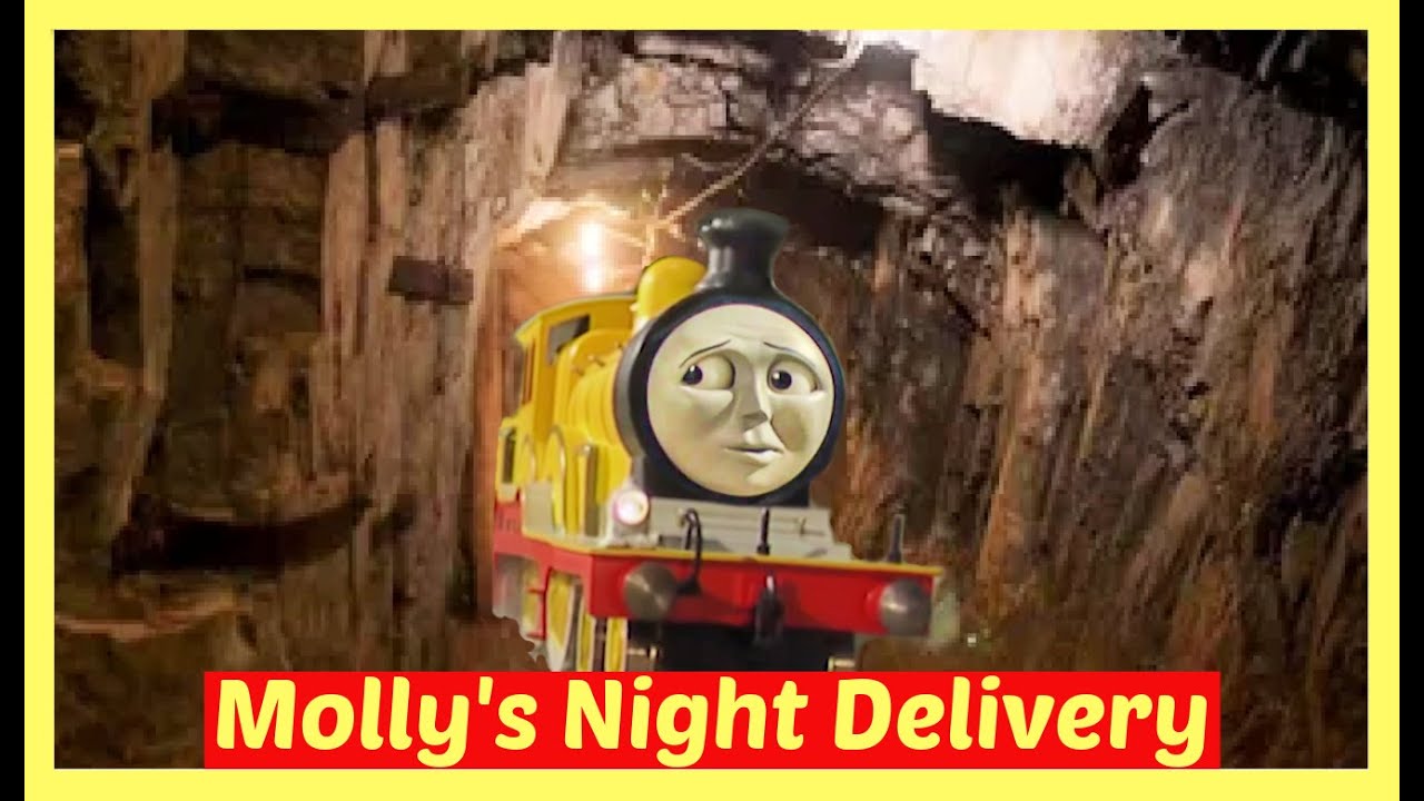 Thomas and Friends Molly Night's Delivery | Toy Trains Crashing into each other