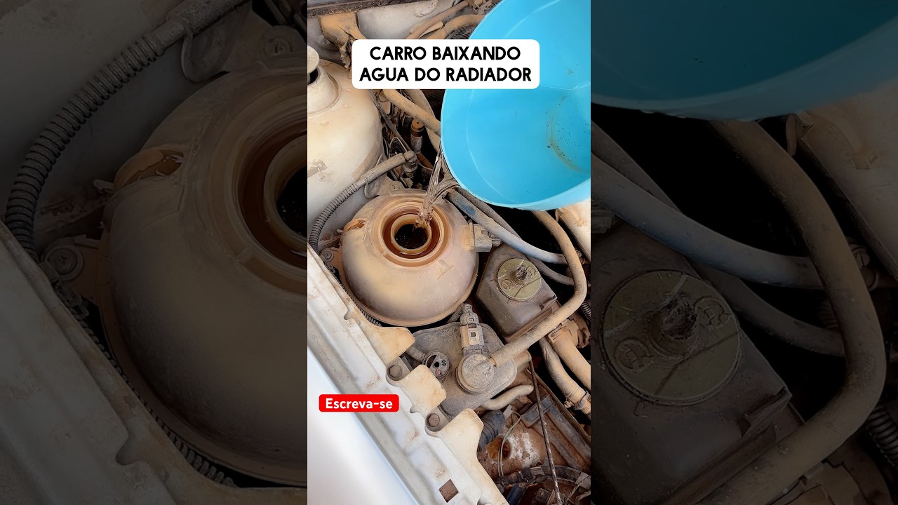 Carro baixando &aacute;gua #dicas #revisao #oficinareparacao #mecanicaautomotiva #milcarautocenter