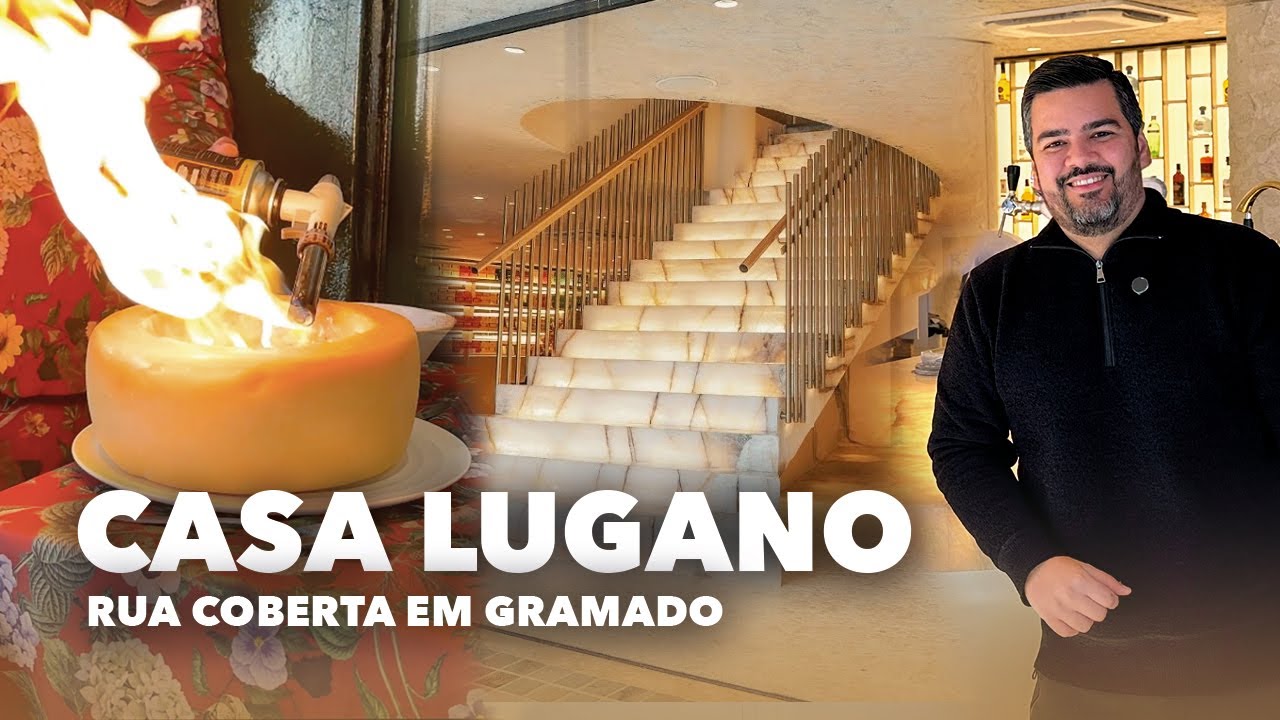 Novidade em Gramado: CASA LUGANO na Rua Coberta - Fondue, pizza, doces e pratos italianos 