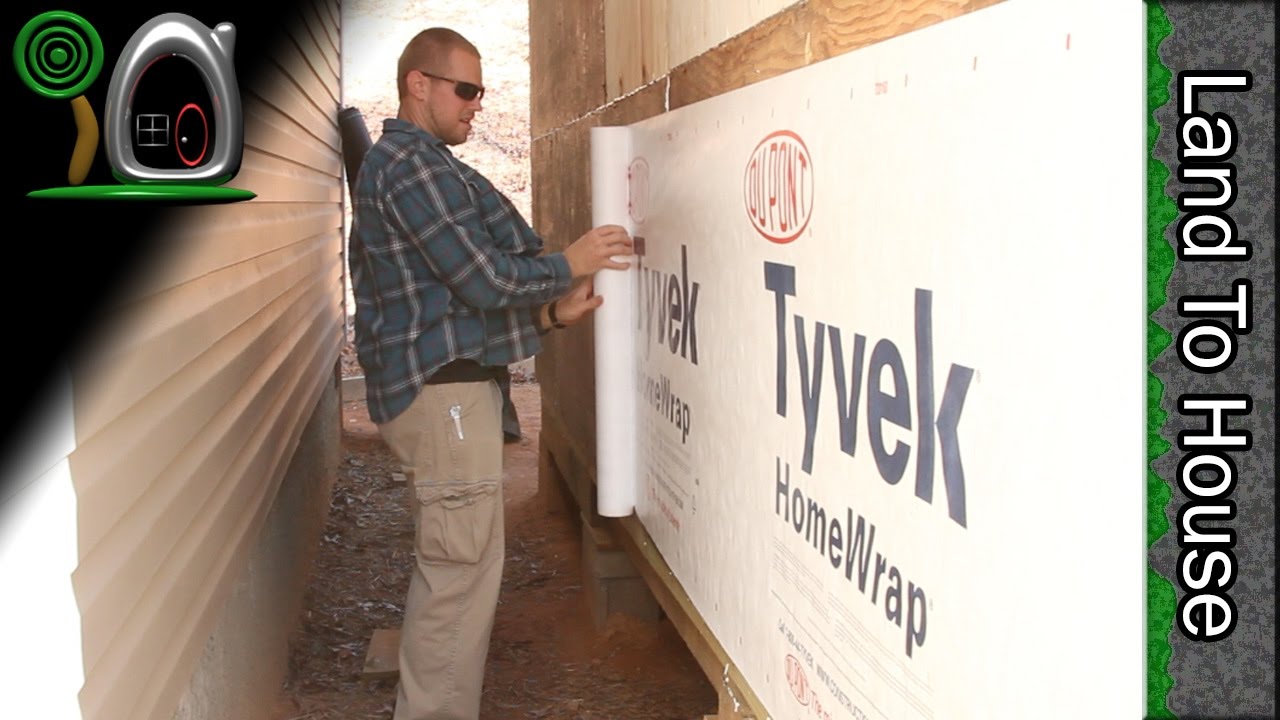 Tyvek and Final Sheathing - Build a Workshop #13
