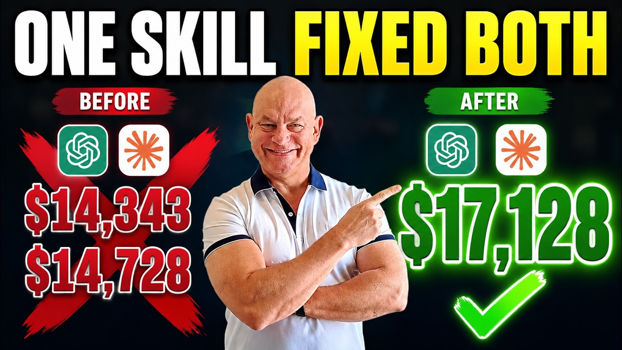 I Made Claude and ChatGPT Agree (Claude Skills Tutorial)