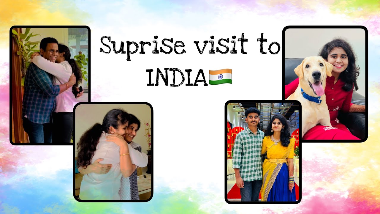 SUPRISE VISIT FROM USA TO INDIA || Ananya Reddy || USA Telugu vlogs || part-2
