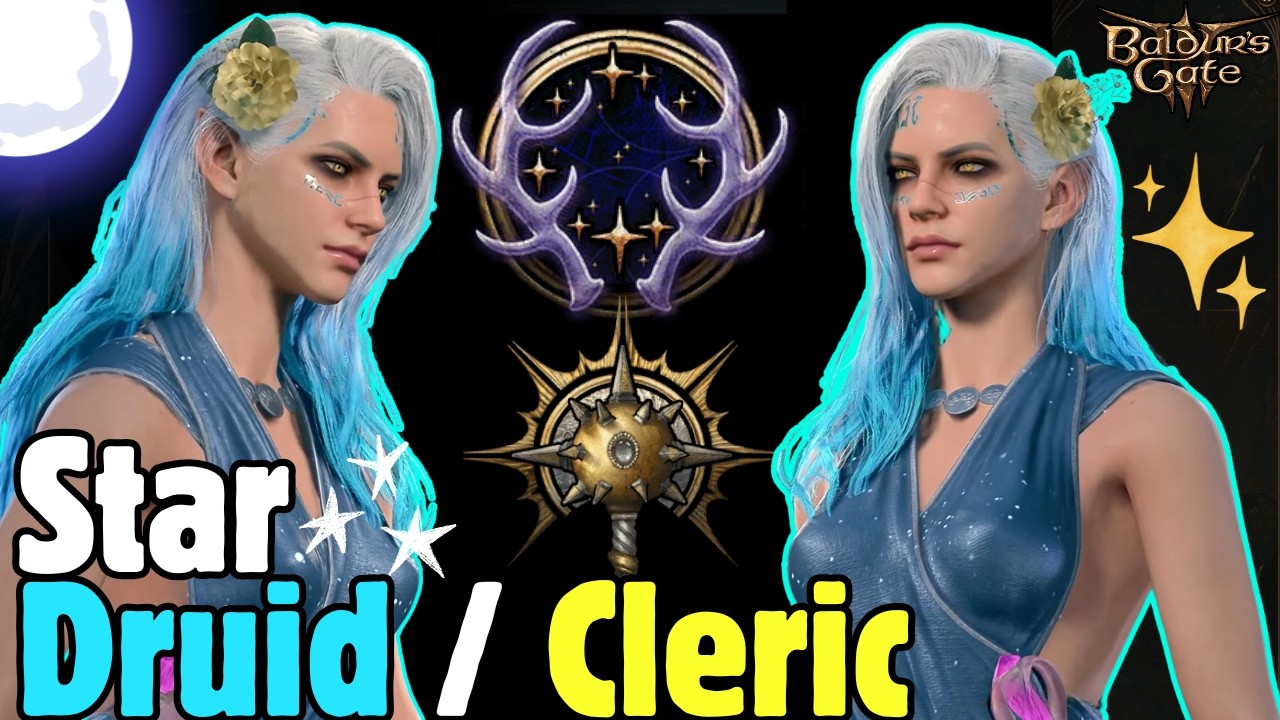 OP STAR DRUID / CLERIC Multiclass Build in Baldur's Gate 3