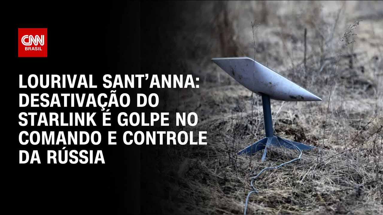 Análise: Ucrânia desativa terminais Starlink usados pela Rússia | CNN PRIME TIME