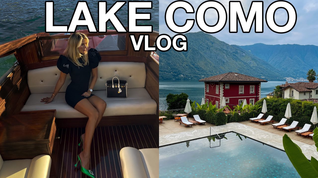Vlog: LAKE COMO - Best Trip Ever :)