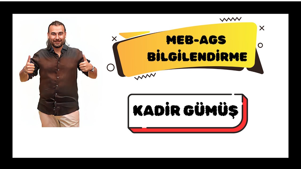 MEB-AGS'YE NASIL ÇALIŞACAĞIZ?  I KADİR GÜMÜŞ-SÖZEL YETENEK