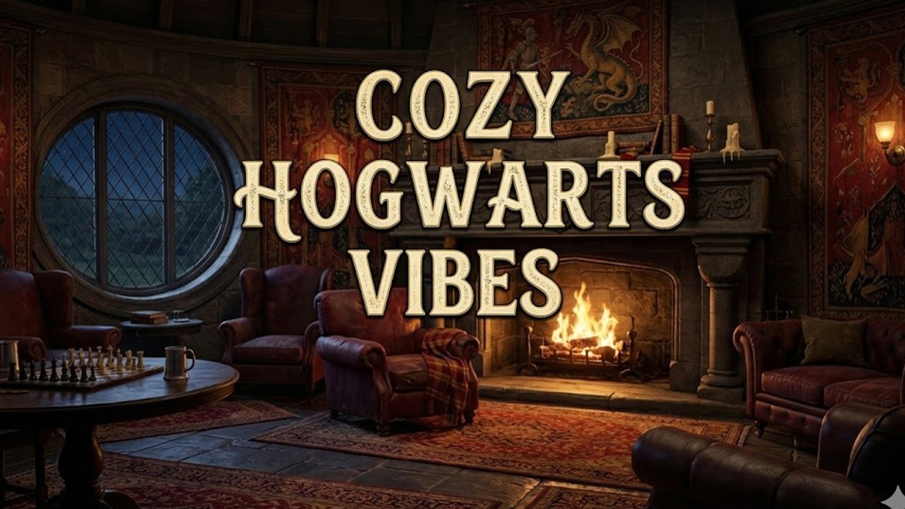 COZY GRYFFINDOR COMMON ROOM 2026