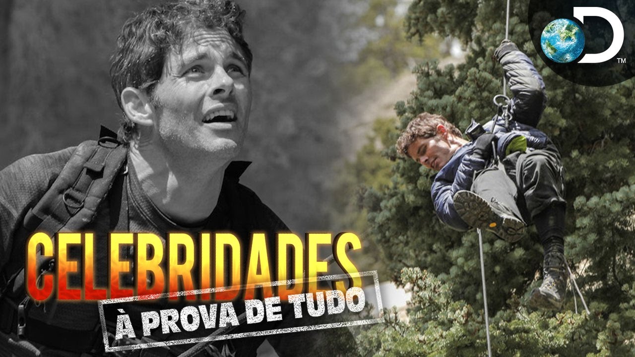 James Marsden encara descida arriscada de penhasco | Celebridades à Prova de Tudo