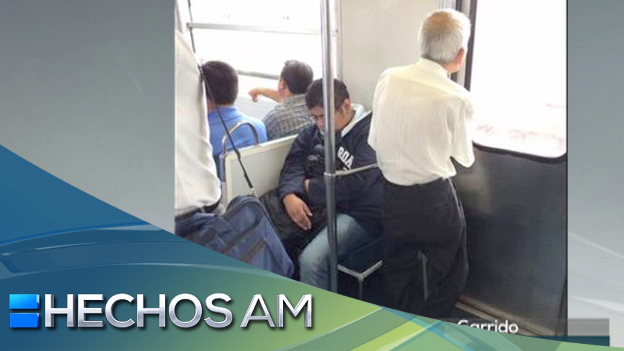 Reporte ciudadano - Joven no cede el asiento a un se&ntilde;or de la tercera edad