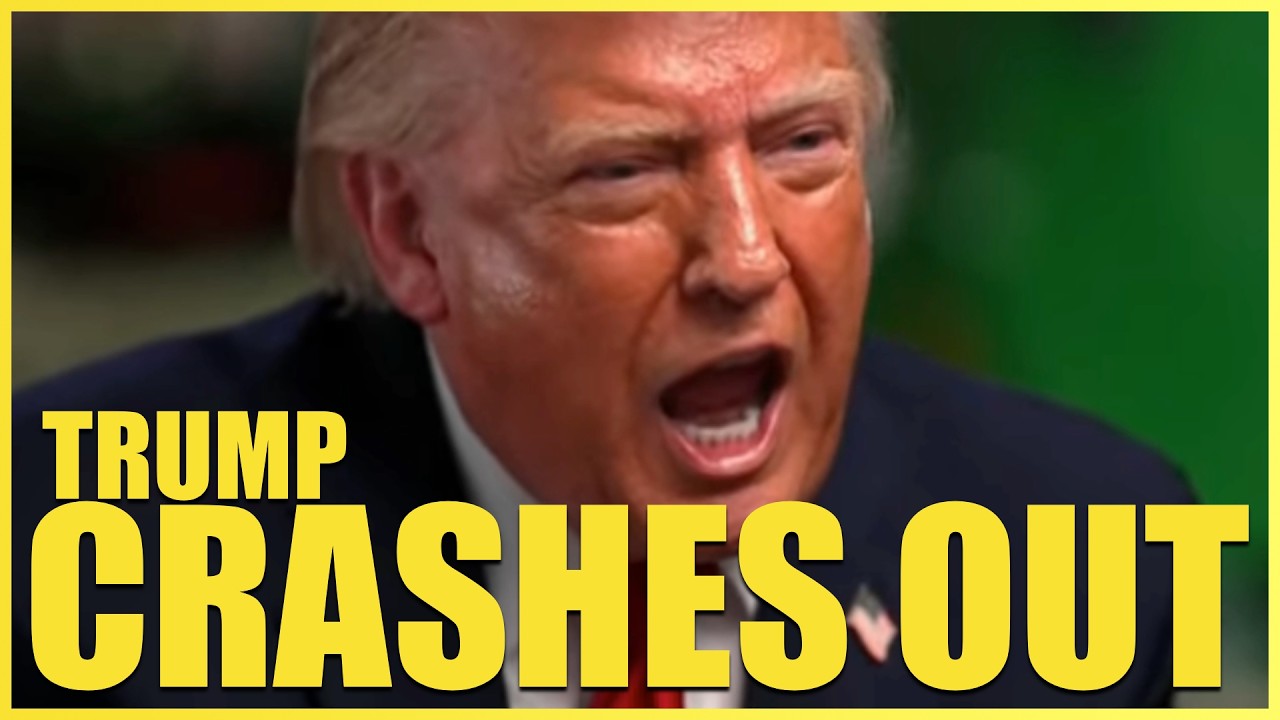 Trump CRASHES OUT and Walks Off Meet The Press Interview