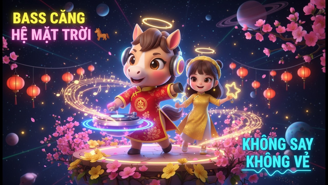 Tết Này Không Say Không Về 🐎 Nhạc Xuân Remix 2026   Bản Phối Bass Căng Nhất Hệ Mặt Trời
