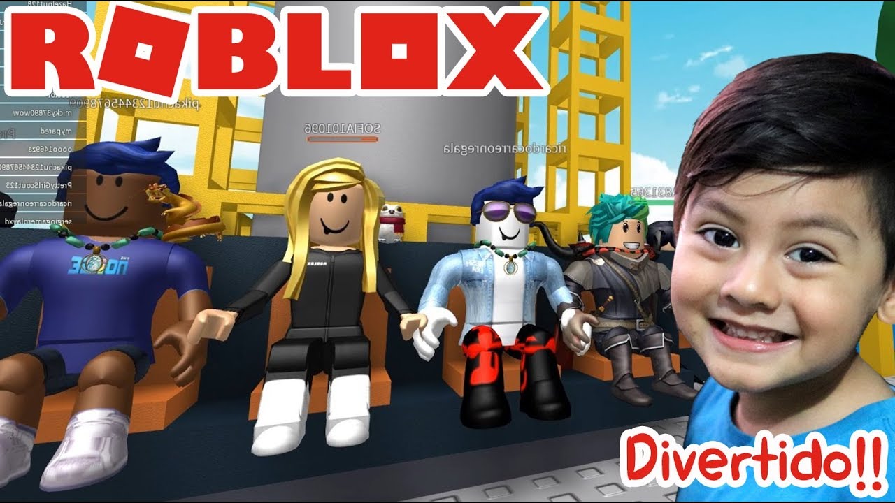 Natural Disaster Survival en Roblox | En el Parque de Diversiones | Juegos para niños Roblox