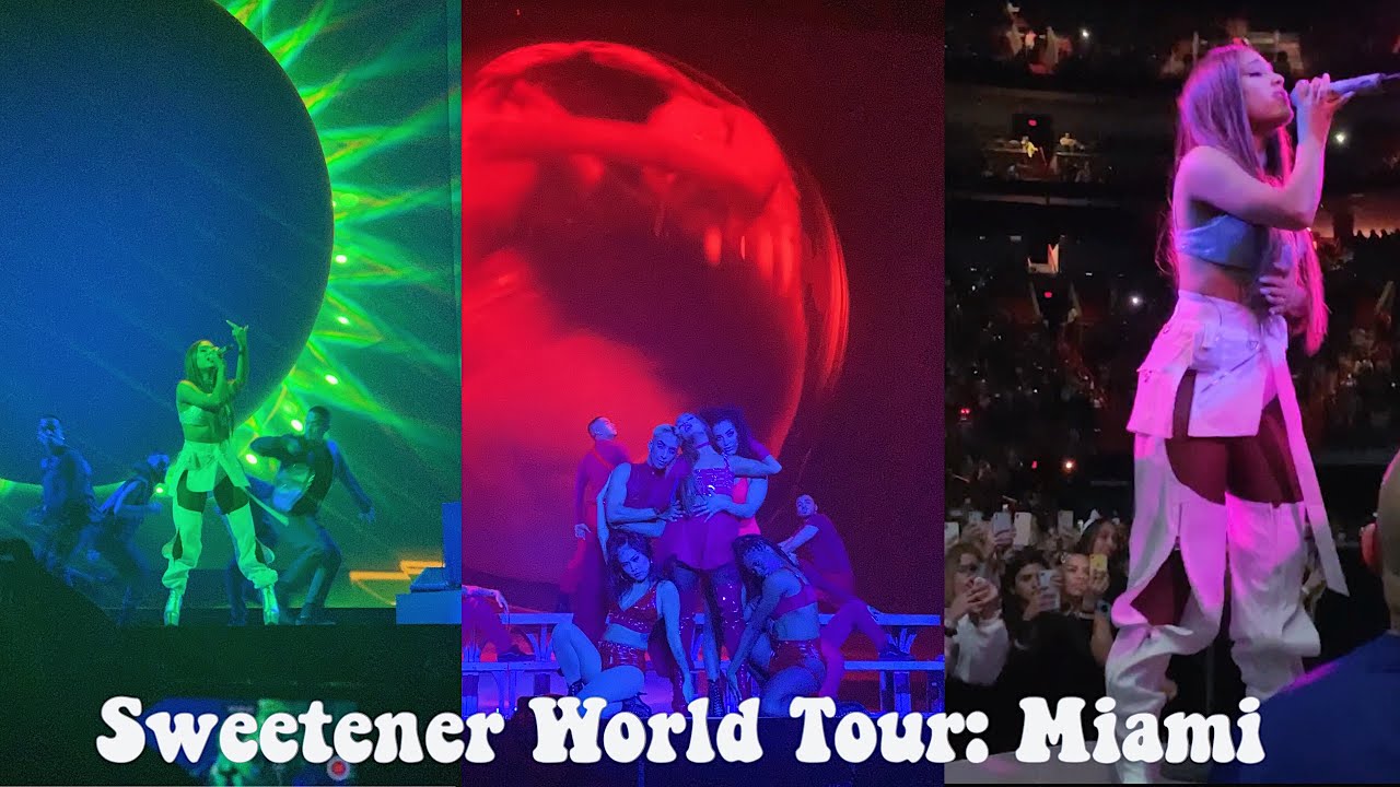 SWEETENER WORLD TOUR: MIAMI EDITION (PIT) | SEEING ARIANA IN PIT AGAIN