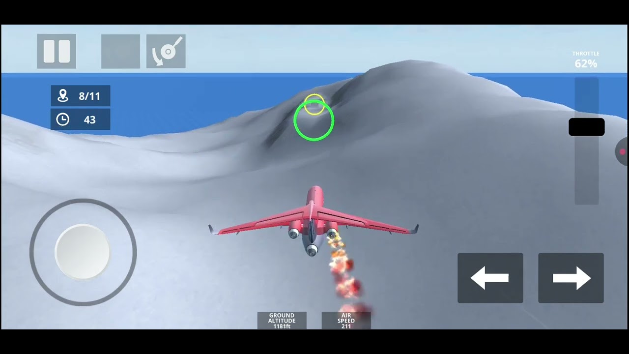 Plane Crash Flight Simulator (Misson 9) Gameplay 