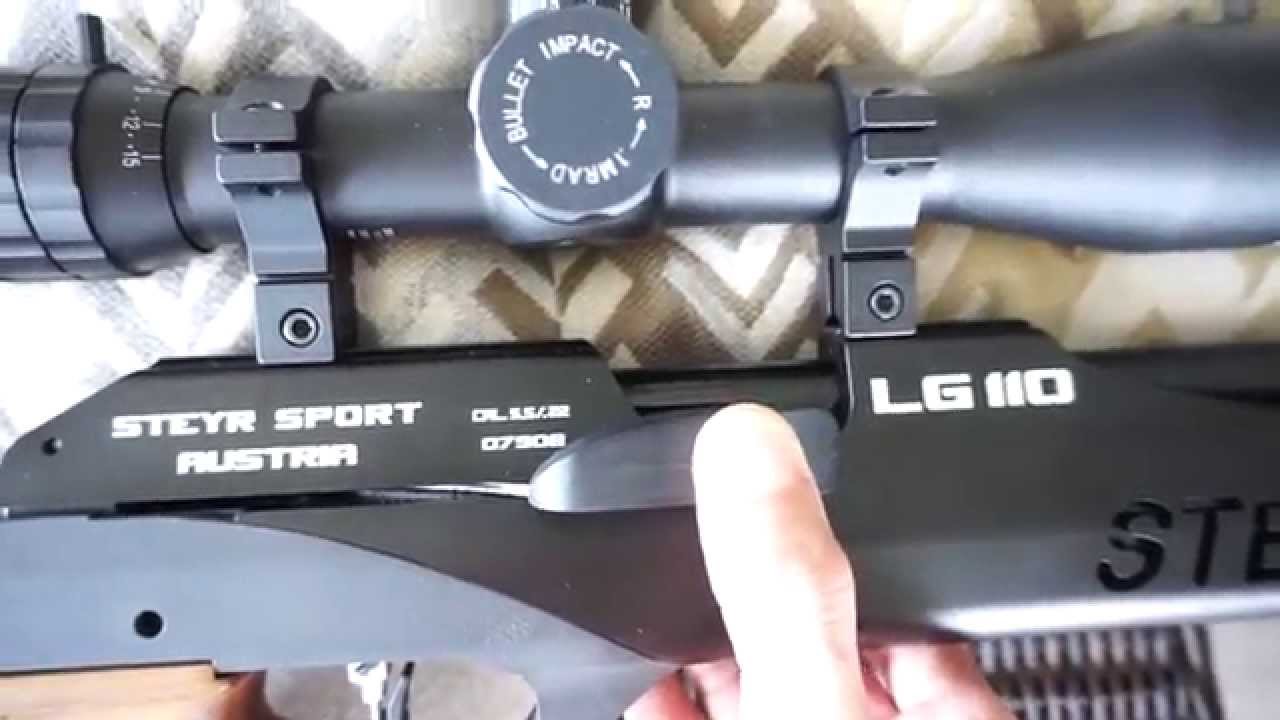 Steyr LG110 Hunter — обзор пневматического оружия