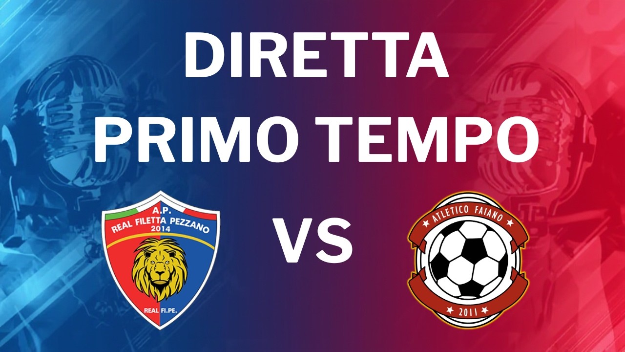 PRIMO TEMPO Real Filetta Pezzano VS Atletico Faiano || Seconda Categoria Girone I
